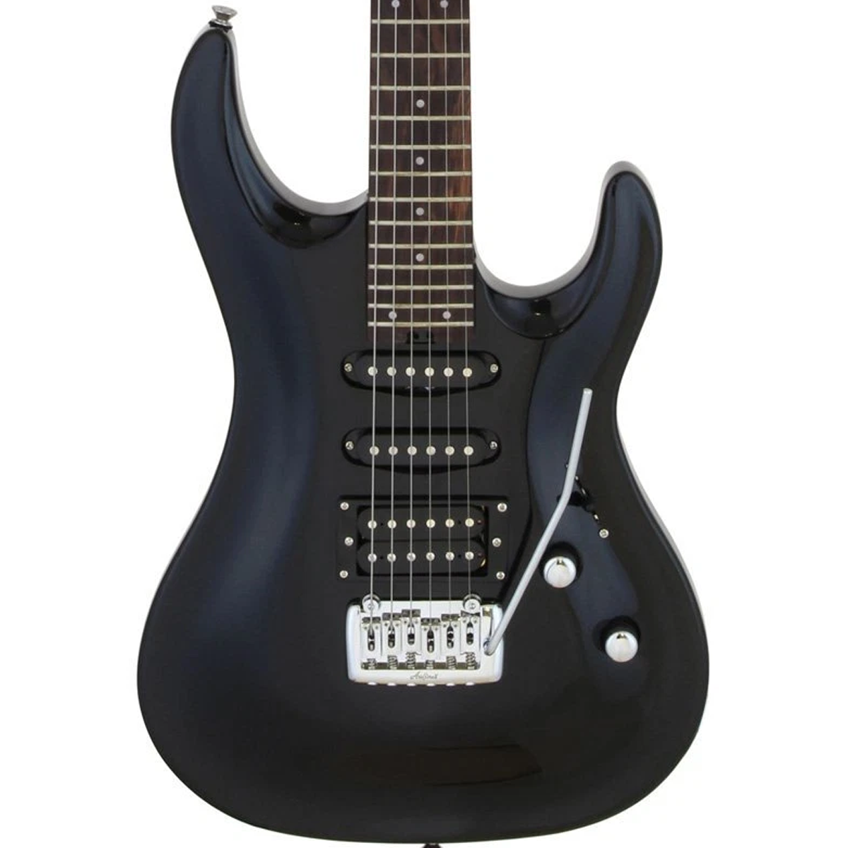 Aria Mac Standard Electric Guitar - Metallic Black