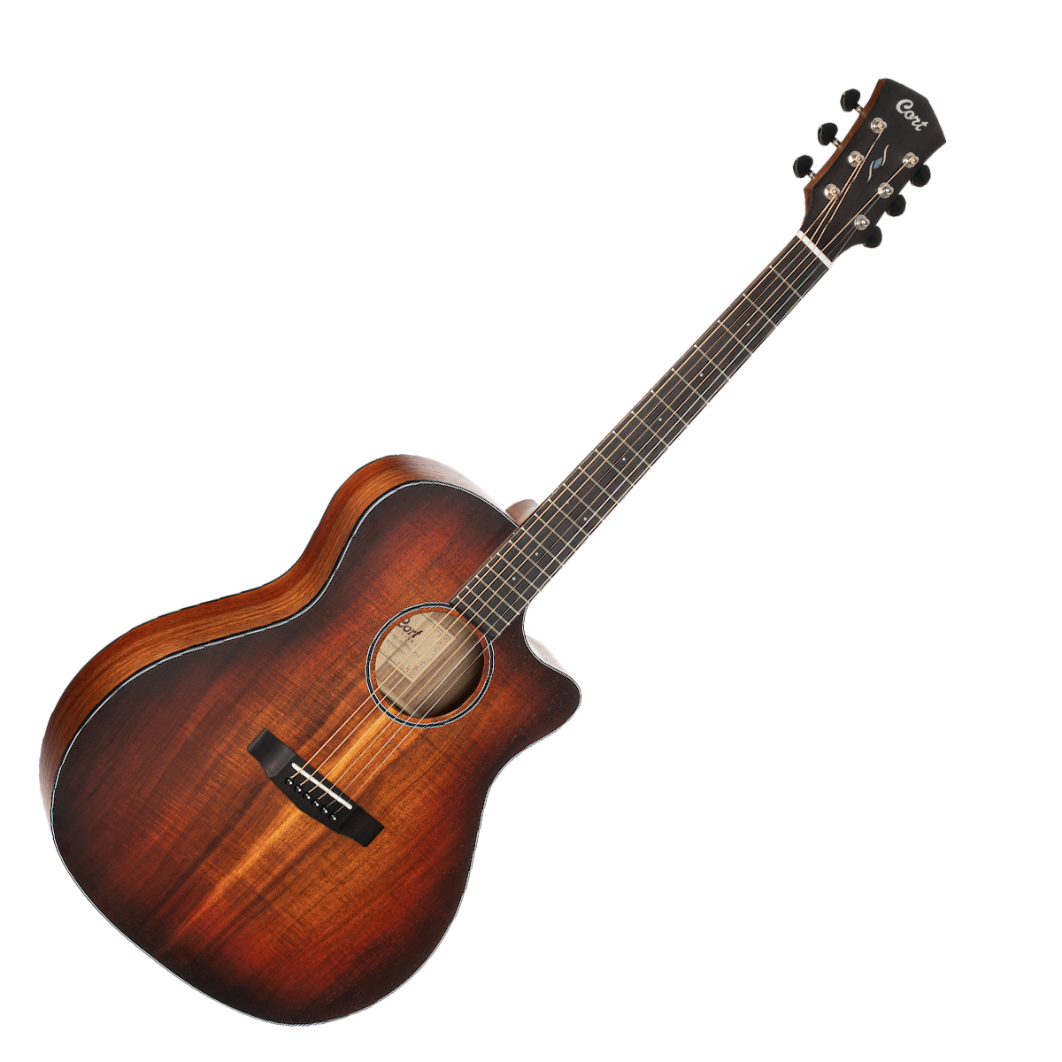 Cort Core GA All Blackwood Open Pore Light Burst Electro Acoustic Guitar