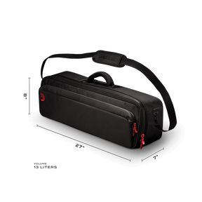 D'Addario Backline Transporters Single Row Pedalboard Transporter Case