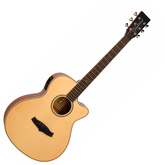 Tanglewood TP4CE Premier Series Super Folk - Natural Premier Gloss