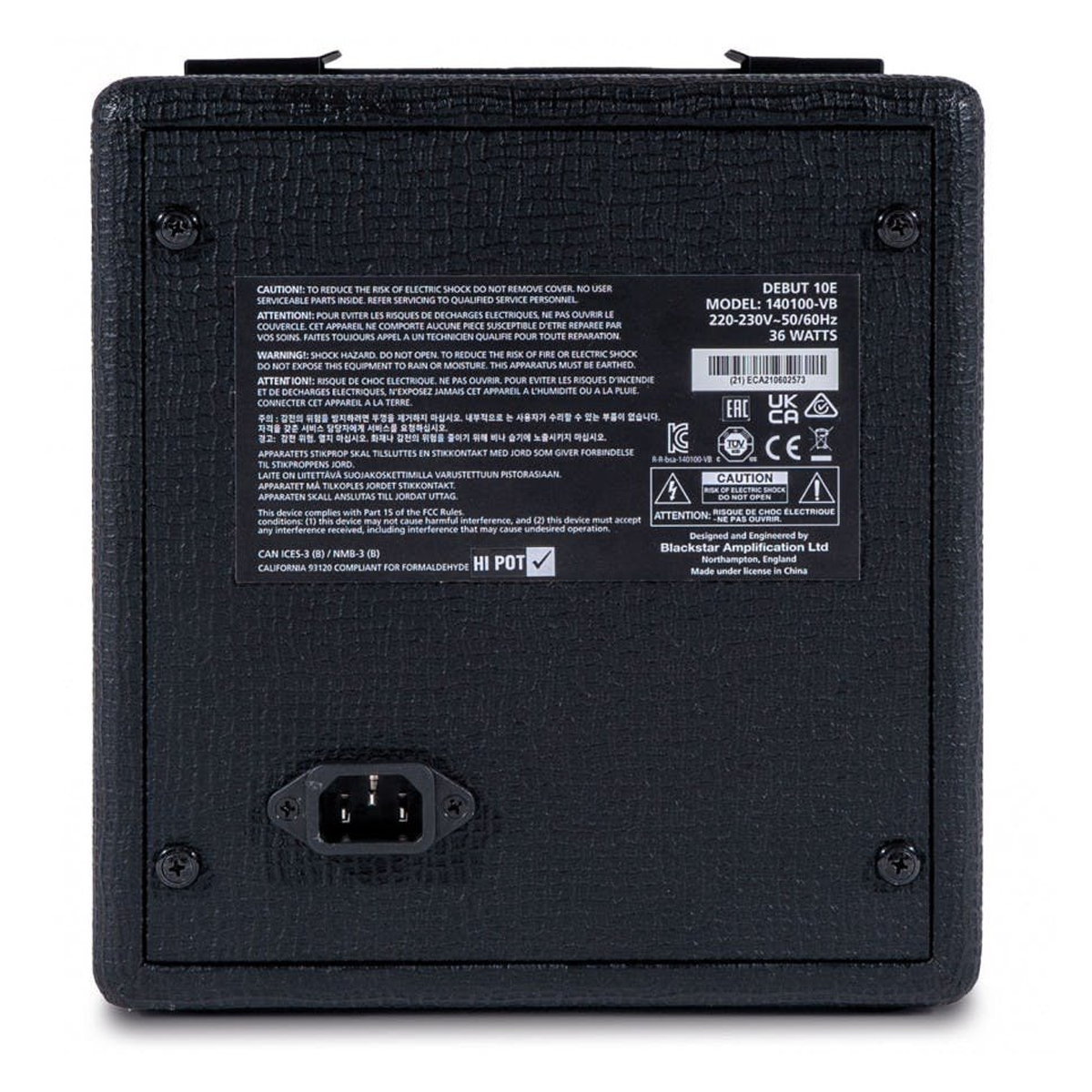 Blackstar Debut 10E Black Electric Guitar Practice Amplifier