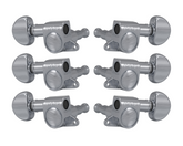 Grover 205C Mini Rotomatics Machine Head Set 3 a Side - Chrome