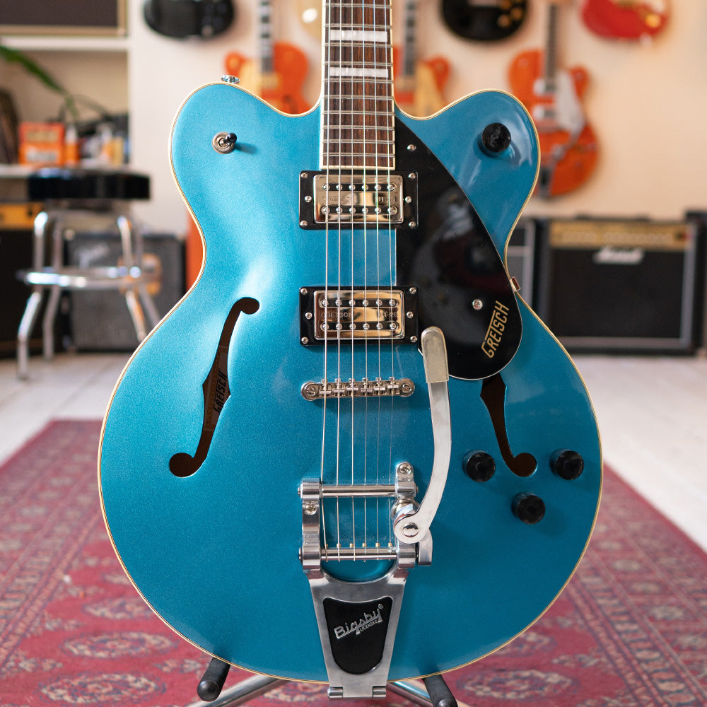 Gretsch G2622T Streamliner Center Block Double-Cut with Bigsby - Riviera Blue with Hard Case - Preowned