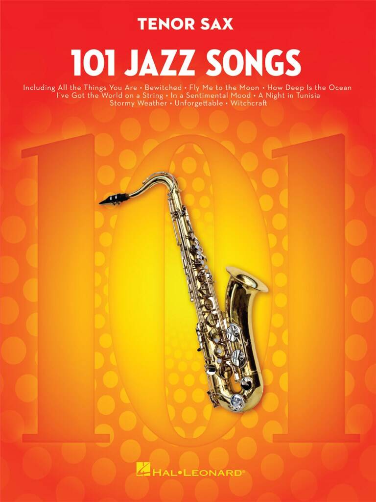 101 Jazz Songs for Tenor Sax Book