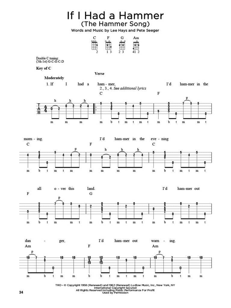 First 50 Songs for 5 String Banjo - Book