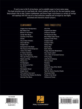 First 50 Songs for 5 String Banjo - Book