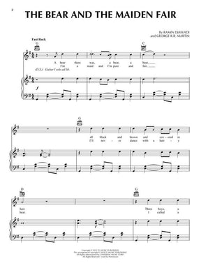 Game of Thrones Solo Piano Book