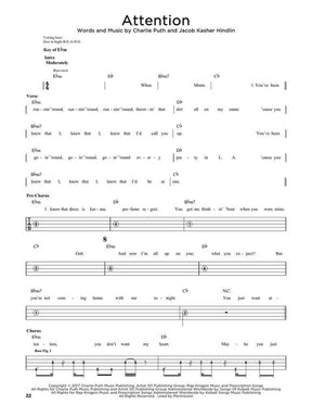 First 50 Pop Songs for Bass Guitar - Book