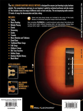 Hal Leonard Baritone Ukulele Method Book 1