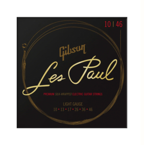 Gibson Les Paul Premium Silk Wrapped Electric Guitar Strings 10-46