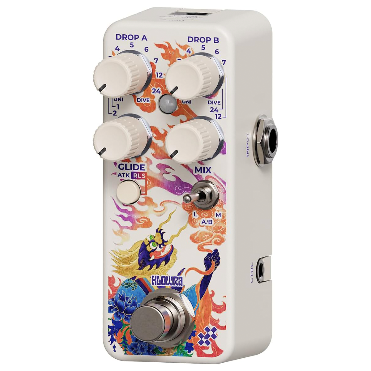 Klowra Dive Pitch Shifter Effects Pedal