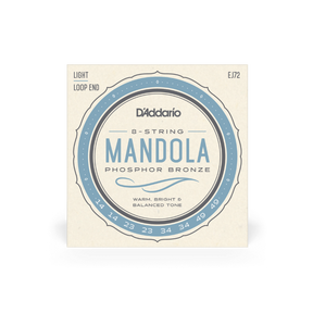 D'Addario EJ72 Phosphor Bronze Mandola Strings, Light, 14-49