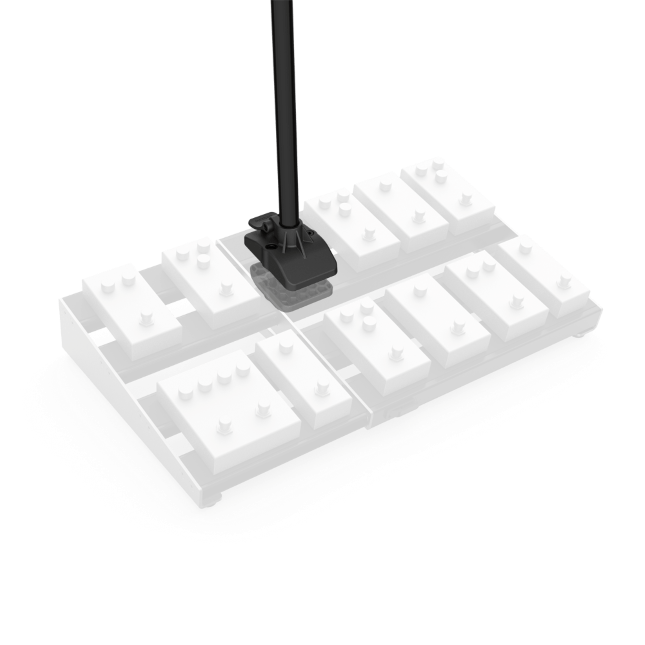 D'Addario XPND Pedalboard Mic Stand