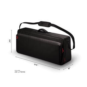 D'Addario XPND2 Pedal Board Case - Blackline Transport Pack 2