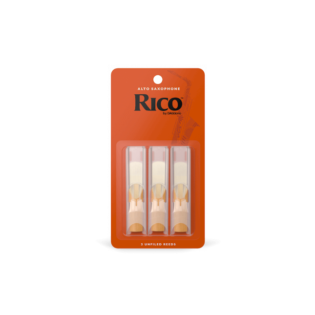 Rico by D'Addario Soprano Saxophone Reeds Strength 2.0 - 3 Pack