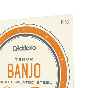 D'Addario Banjo 09-30 Medium 4-String Tenor Nickel