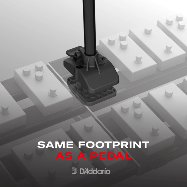 D'Addario XPND Pedalboard Mic Stand