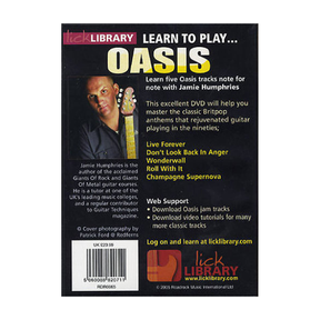 Learn To Play Oasis on Guitar - DVD