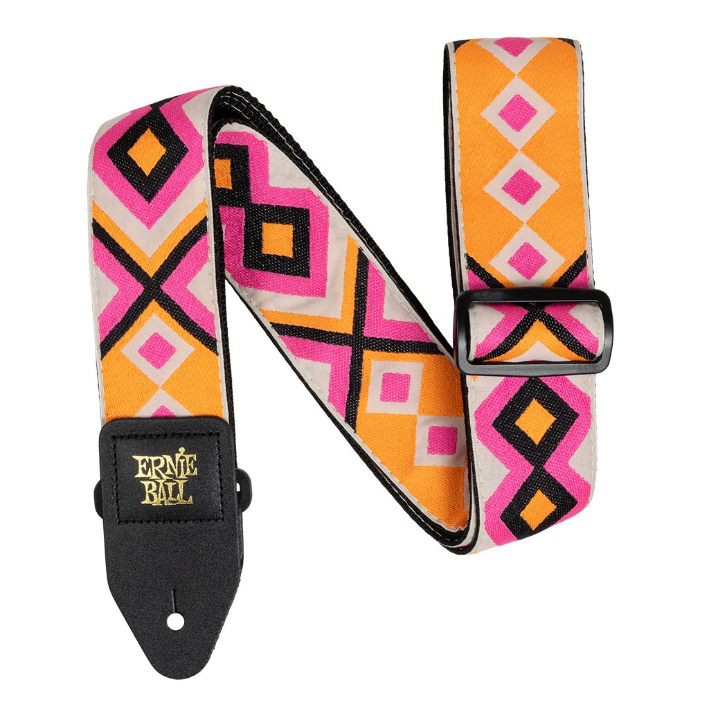 Ernie Ball Jacquard Strap - Electric Diamond