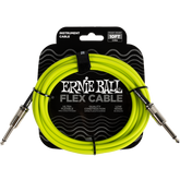 Ernie Ball Flex Instrument Cable 10ft - Green