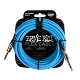 Ernie Ball Flex Instrument Cable 20ft - Blue