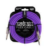 Ernie Ball Flex Instrument Cable 20ft - Purple