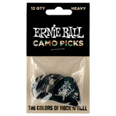 Ernie Ball Camo Picks 12 Pack - Heavy .94mm