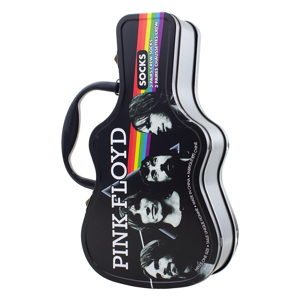 PERRI'S SOCKS - PINK FLOYD - 3-PAIR GUITAR TIN