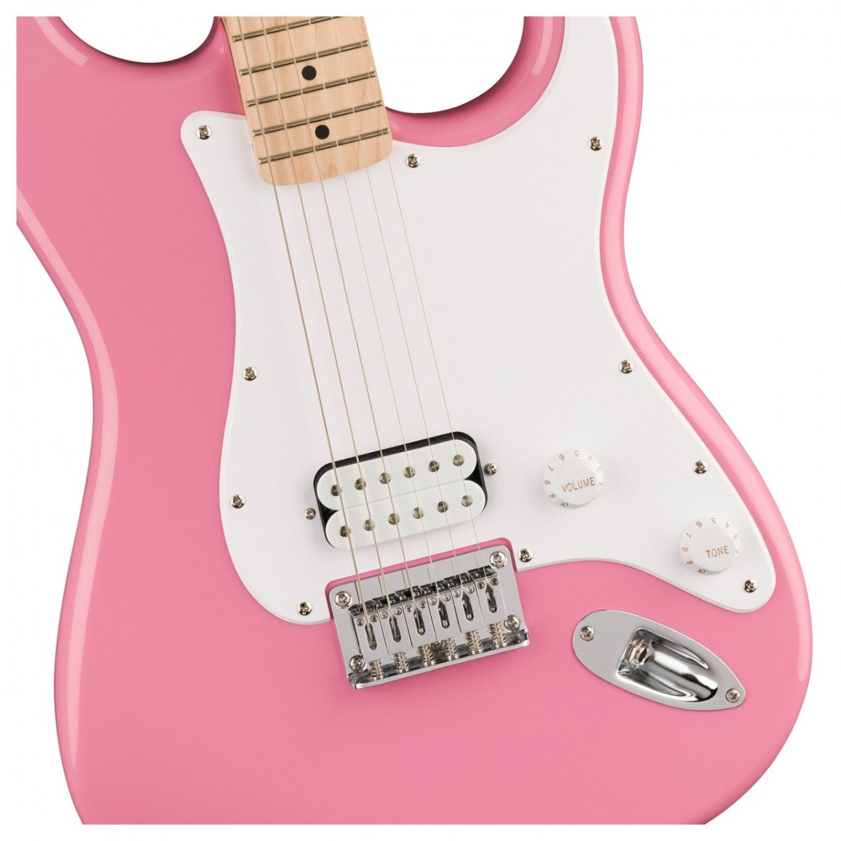 Squier Sonic Stratocaster Hard Tail Single Humbucker - Flash Pink