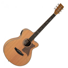 Tanglewood TR-SFCE-PW Reunion Red Cedar and Pacific Walnut - Electro Acoustic