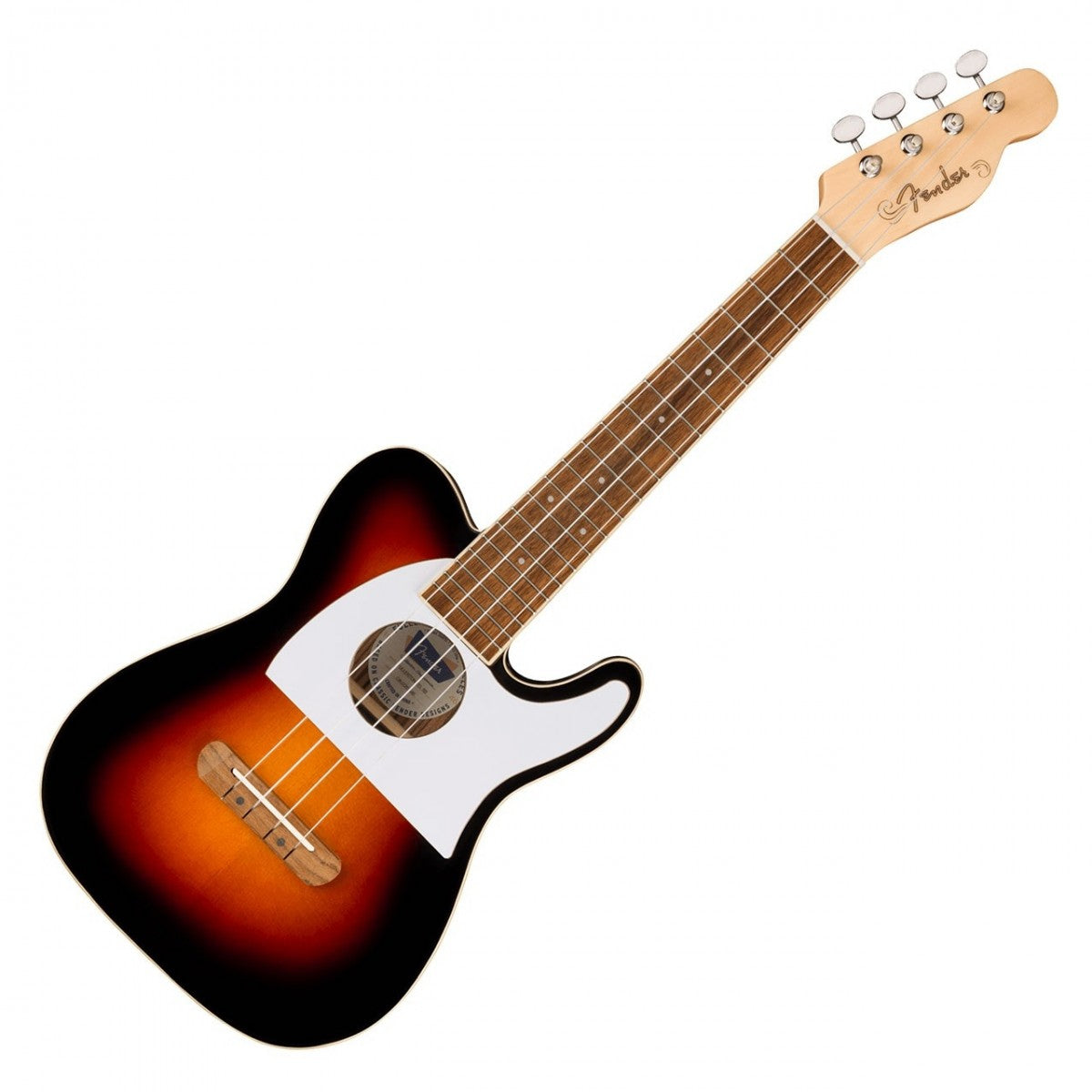 Fender Fullerton Telecaster Electro Ukulele - 2 Colour Sunburst