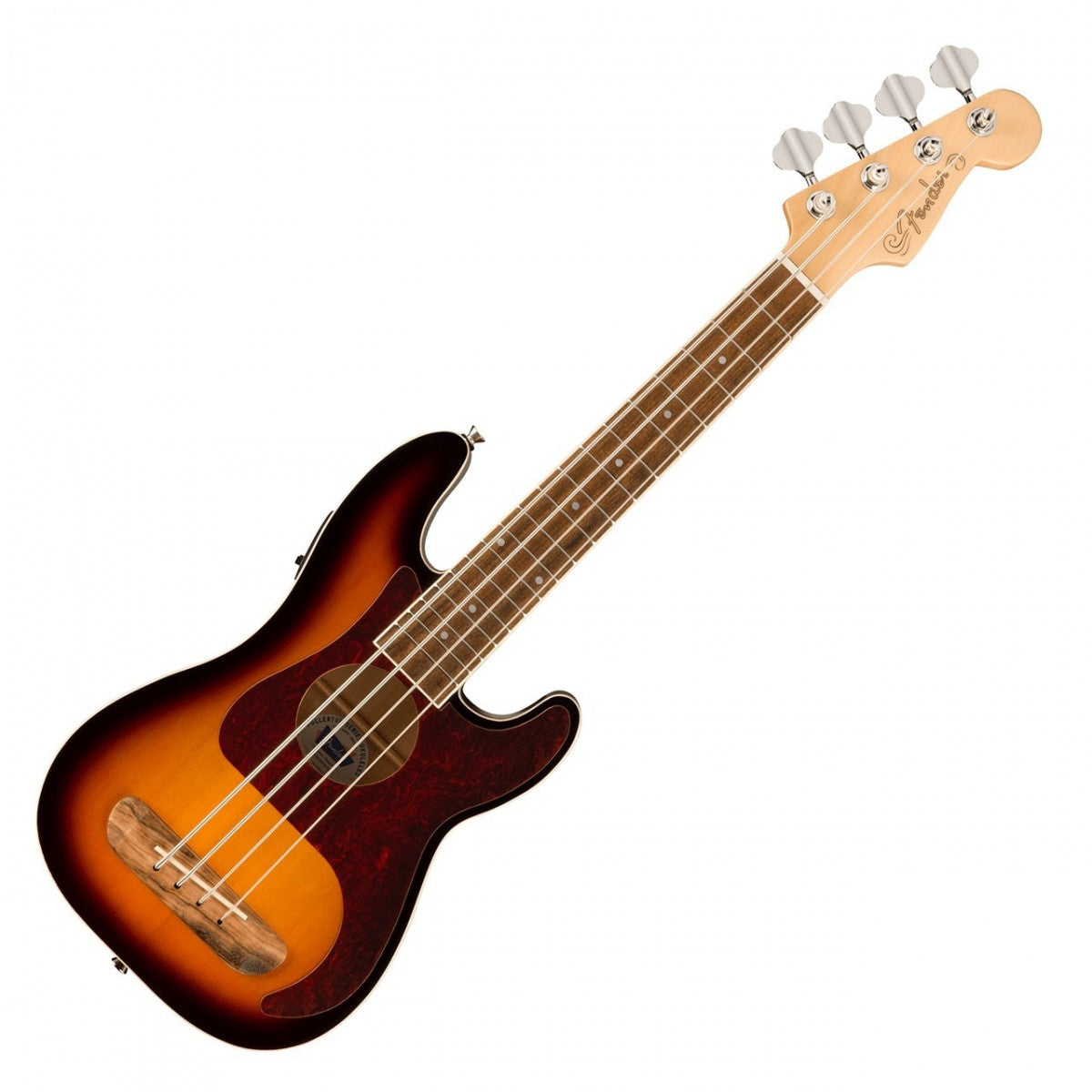 Fender Fullerton Precision Bass Ukulele - 3 Tone Sunburst