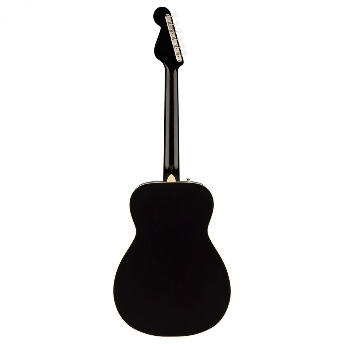 Fender Malibu Vintage Electro Acoustic Guitar - Black -  with Hard Case
