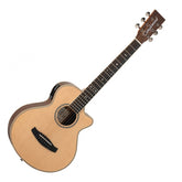 Tanglewood TRU2CE Reunion Pro Black Walnut Travel Electro Acoustic