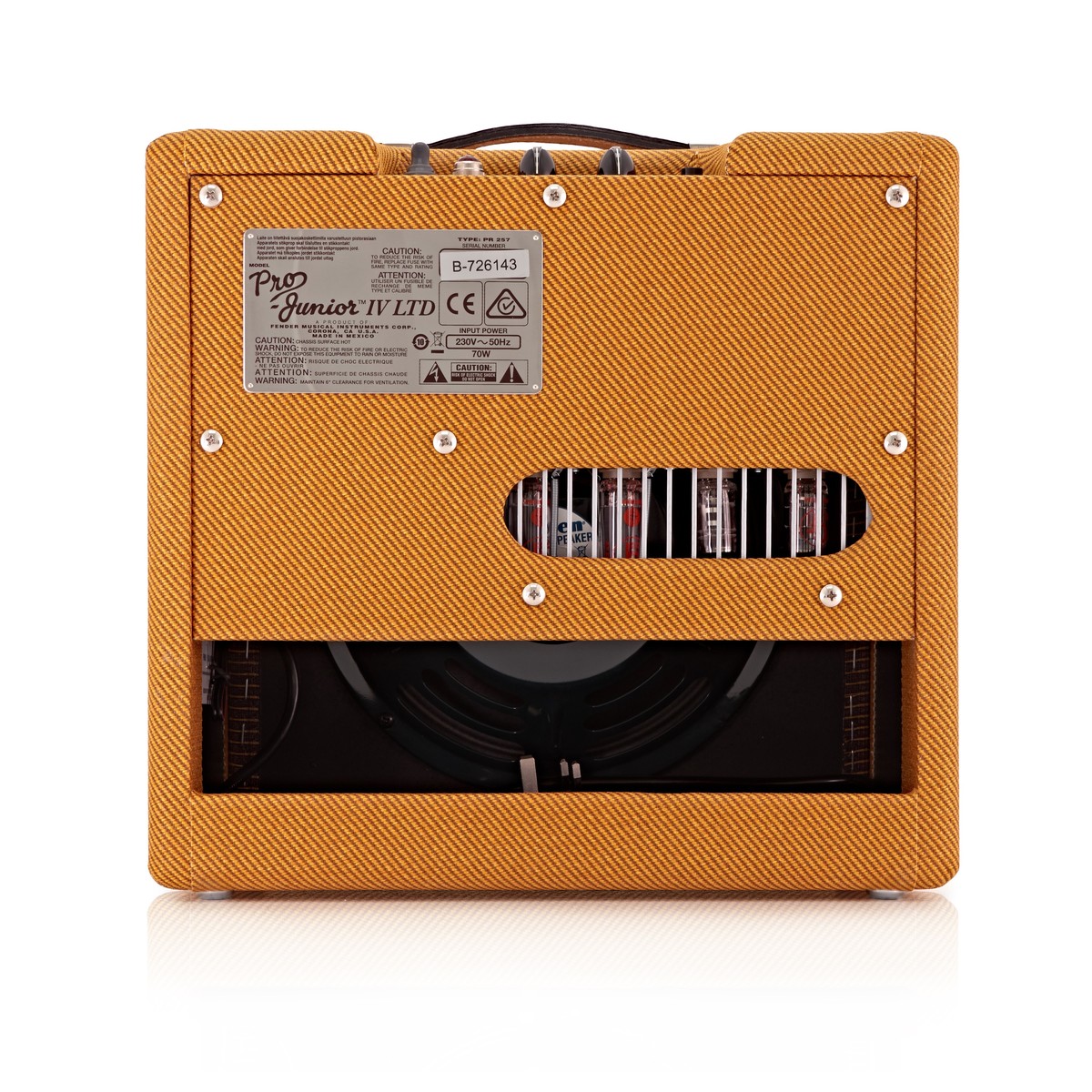 Fender Pro Junior IV Limited Edition Lacquered Tweed