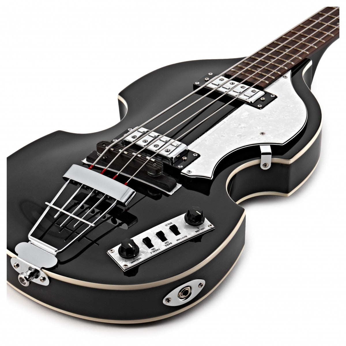 Hofner Ignition Violin Bass Transparent Black