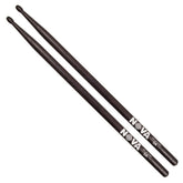 Vic Firth Nova Wood Tip American Hickory Drum Sticks - 5A - Black