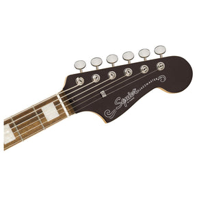 Squier Paranormal Baritone Jazzmaster HH - Oxblood
