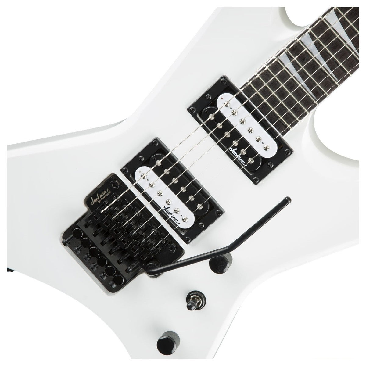 Jackson JS Series Warrior JS32 - Floyd Rose - Snow White