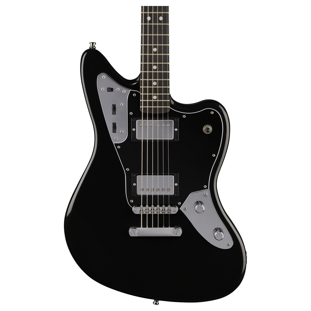 Fender Limited Edition Player Fusion Jaguar Baritone Special - Ebony Fingerboard - Black