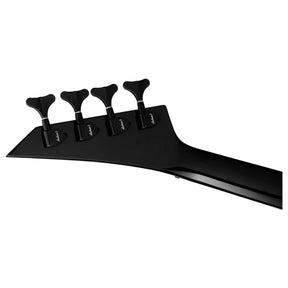 Jackson X Series RRB IV Rhoads Bass Guitar - Black with White Pinstripes
