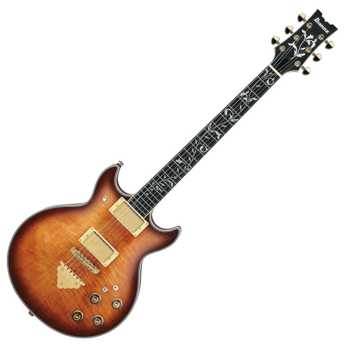 Ibanez AR Series AR625 Flamed Maple Top - Caramel Burst