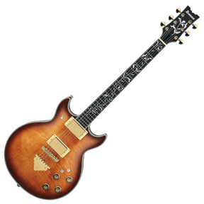 Ibanez AR Series AR625 Flamed Maple Top - Caramel Burst