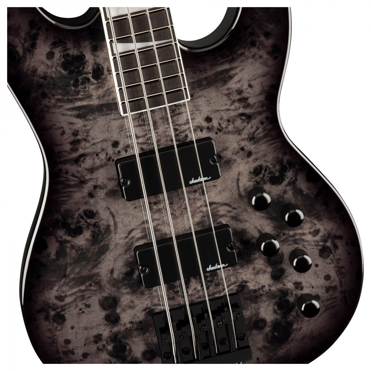 Jackson JS Series Concert Bass CB JS3P - Transparent Black