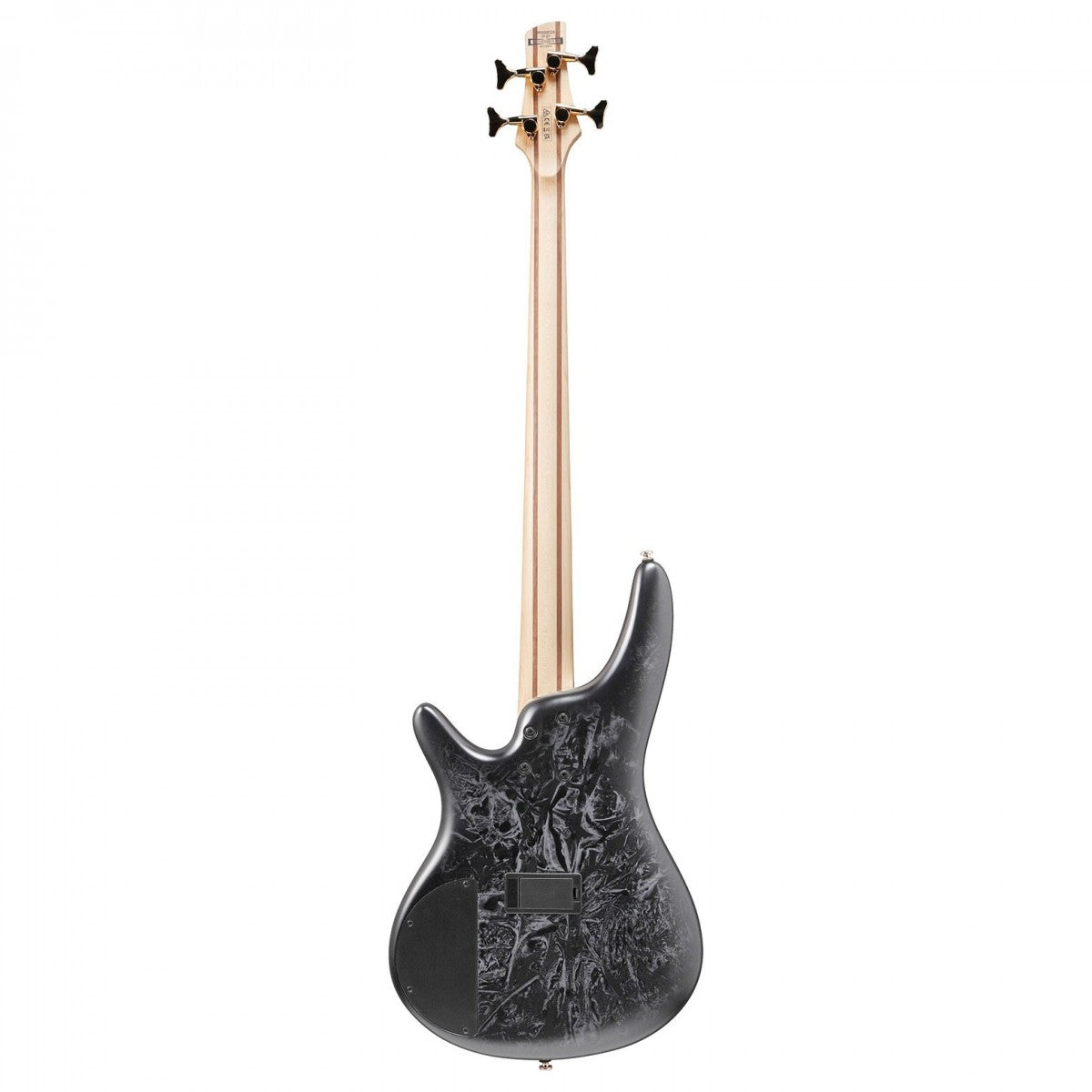 Ibanez SR300EDX Active Bass Guitar - Black Ice Frozen Matte