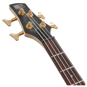 Ibanez SR300EDX Active Bass Guitar - Black Ice Frozen Matte