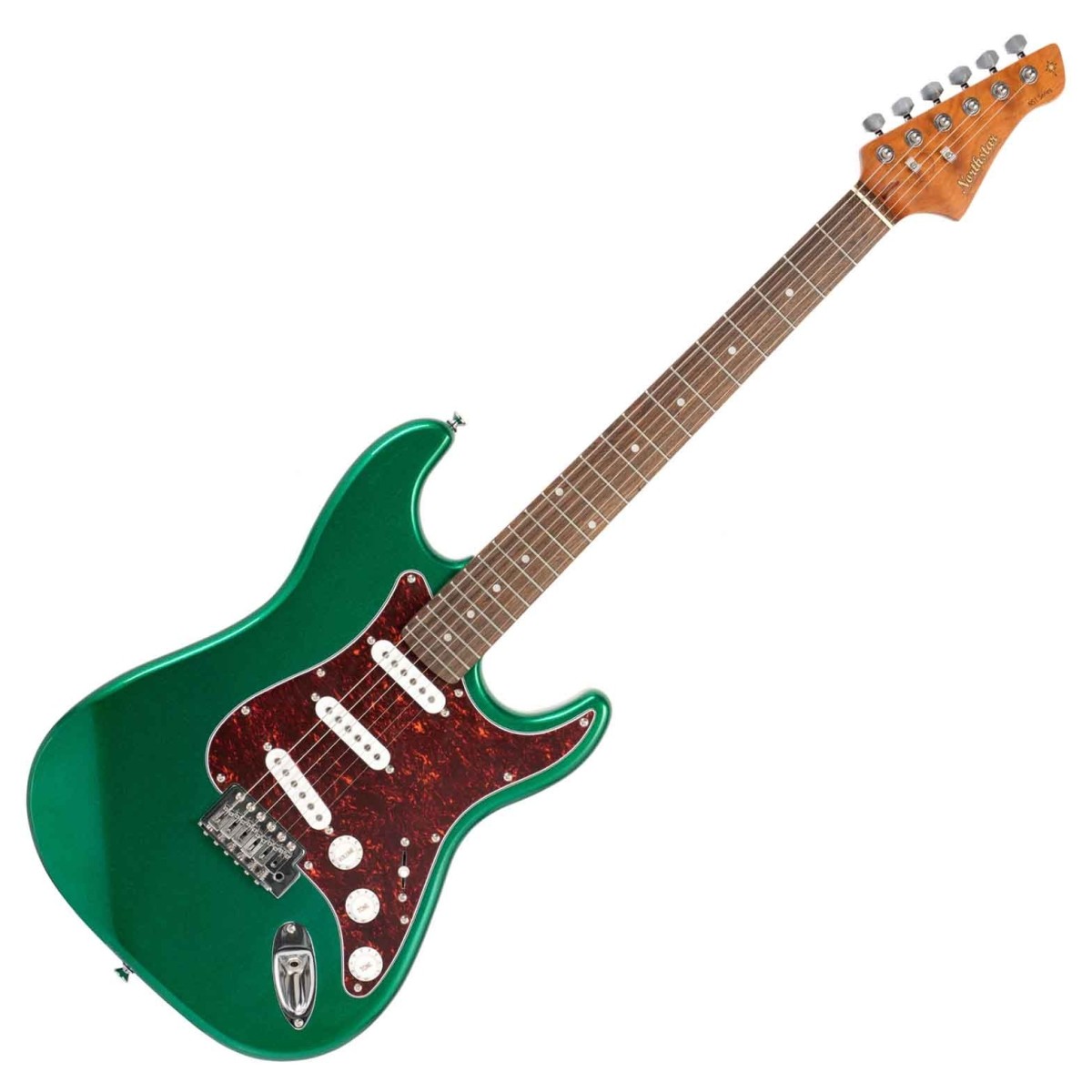 Tanglewood Northstar NS1EG Double Cutaway Electric Guitar - Emerald Green