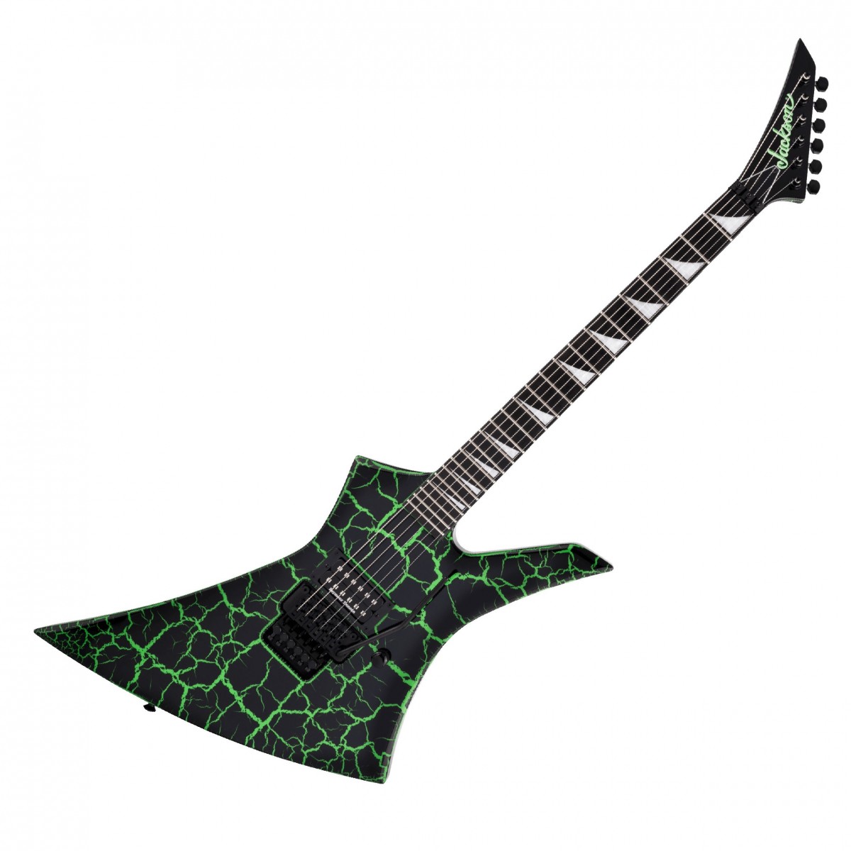 Jackson Pro Series Signature Brandon Ellis Kelly - Ebony Fingerboard - Green Crackle