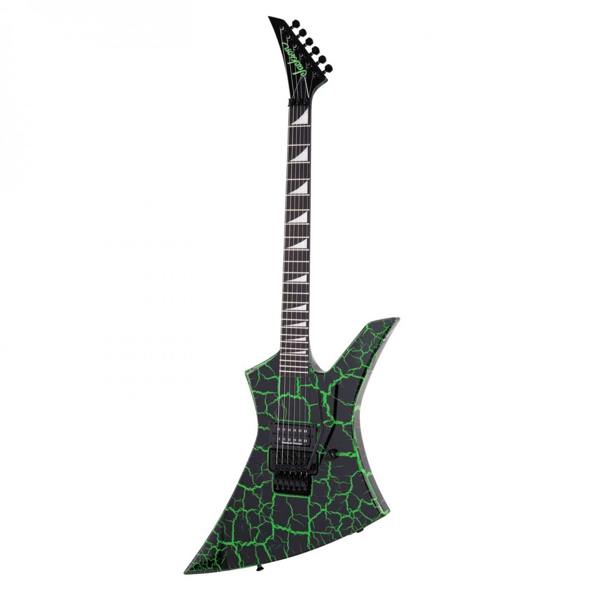 Jackson Pro Series Signature Brandon Ellis Kelly - Ebony Fingerboard - Green Crackle