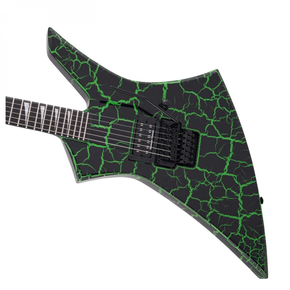 Jackson Pro Series Signature Brandon Ellis Kelly - Ebony Fingerboard - Green Crackle